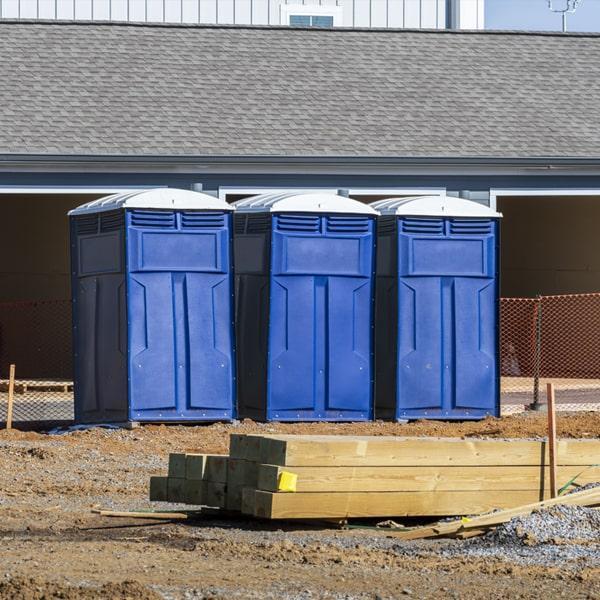 additional features that can be added to a job site porta potty include hand sanitizer dispensers, handwashing stations, and mirrors